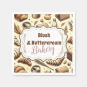 Vintage Rustic Bakery Servet (Voorkant)