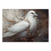 Vintage Rustic Mariage Dove (Devant horizontal)