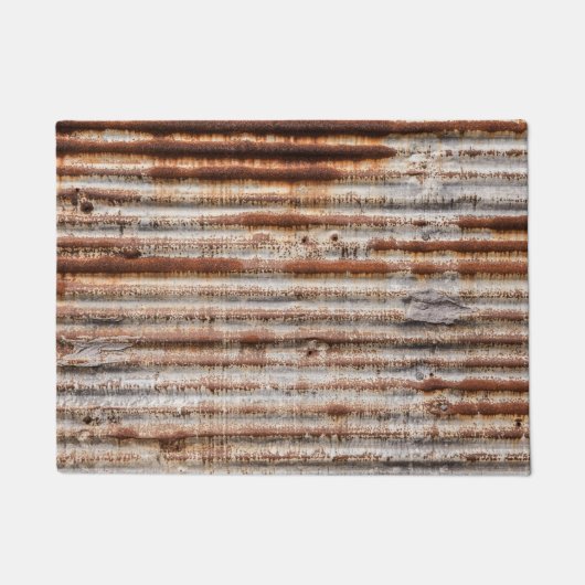 Vintage Rusty Metal Deurmat (Voorkant)