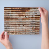 Vintage Rusty Metal Flyer (Hand)