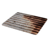 Vintage Rusty Metal Snijplank (Hoek)