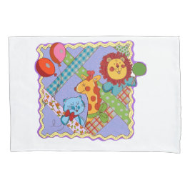 Vintage Safari Animals Pillowcase Kussensloop