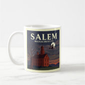 Vintage Salem Massachusetts Koffiemok (Links)