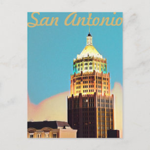 Vintage San Antonio Travel Briefkaart