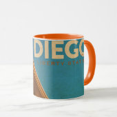 Vintage San Diego Mug (Devant droit)