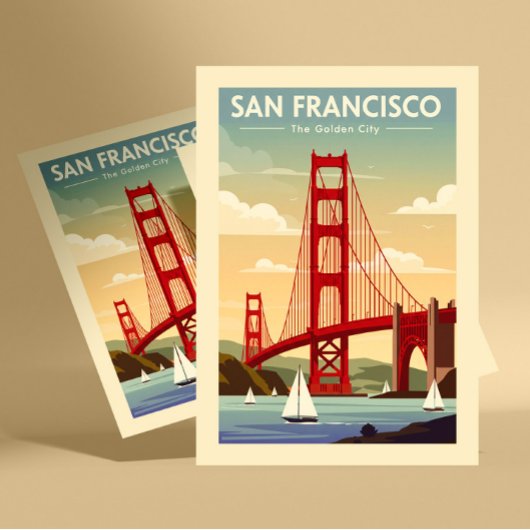 Vintage San Francisco Briefkaart
