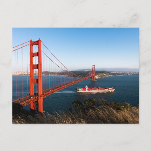 Vintage San Francisco Briefkaart (Voorkant)