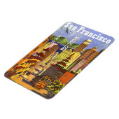 Vintage San Francisco Magneet (Linkerzijde)