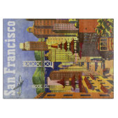 Vintage San Francisco Snijplank (Voorkant)