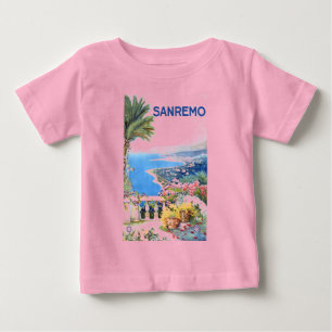 Vintage San Remo Italië Europa Reizen