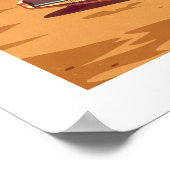 Vintage Santa Barbara Californië Poster (Hoek)