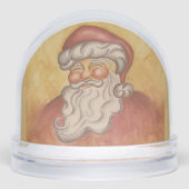 Vintage Santa Christmas Snow Globe  (Avant)