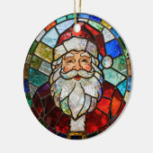 Vintage Santa Claus Christmas Ornament (Links)