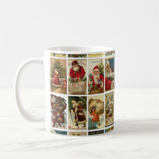 Vintage Santas Koffiemok (Links)