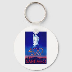Vintage Santiago Sleutelhanger