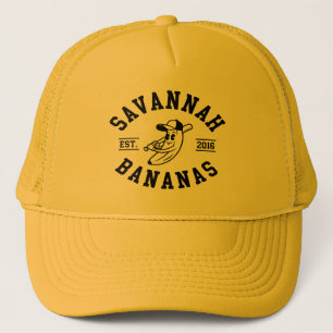 Vintage Savannah-honkbal-bananensporten Trucker Pet