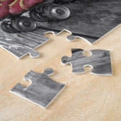 Vintage schaatsen legpuzzel (Zijkant)