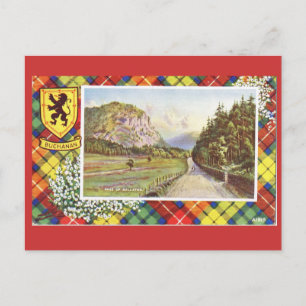Vintage Schotland, Buchanan, pas van Ballater Briefkaart