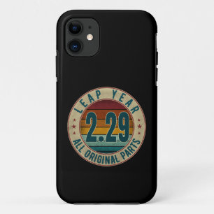 Vintage Schrikkeljaar 29 Februari Alle Originele O iPhone 11 Hoesje