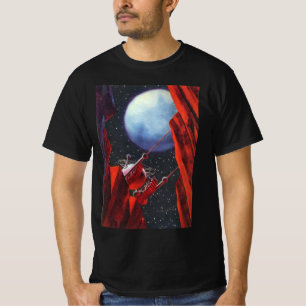 Vintage Science Fiction, Canyon Space Maan Rover T-shirt