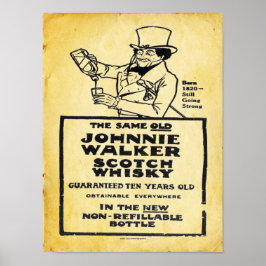 Vintage Scotch Whiskey Poster