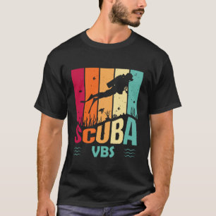 Vintage Scuba VBS Vakantie Bijbel School Oceaan Ze T-shirt