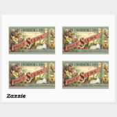 Vintage Seed Packet Étiquette Art, Vick's Choice S (Feuille)