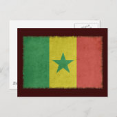 Vintage Senegal Briefkaart (Voorkant / Achterkant)