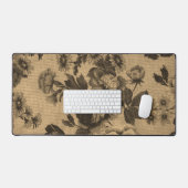 Vintage Sepia Floral, Antique (Clavier et souris)