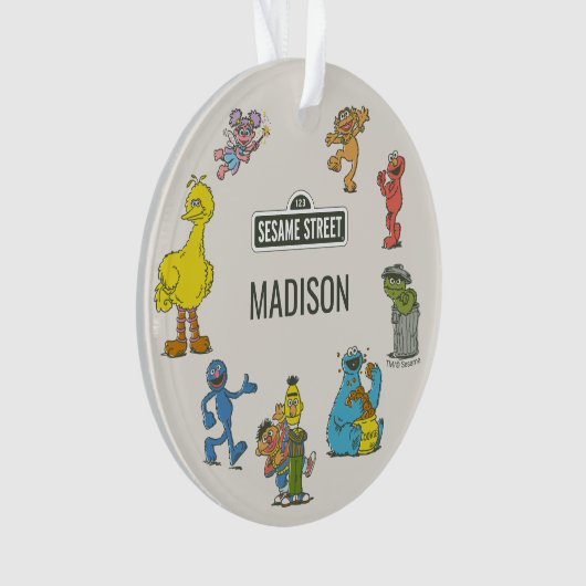 Vintage Sesame Street Characters (devant)