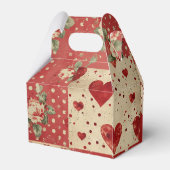 Vintage shabby chic bedankdoosjes (Achterkant)