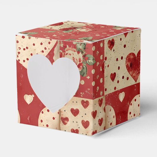 Vintage shabby chic bedankdoosjes (Voorkant Zijde)