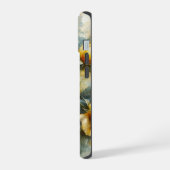 Vintage Shabby Chic Pale Rose Jaune Nom personnali (Côté gauche)