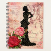Vintage Shabby Chic Planner (Devant)
