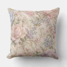 Vintage Shabby Chic Roze Pioen Roos Bloemmotief