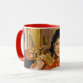 Vintage Shanghai China Mug (Devant gauche)