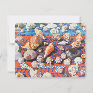 Vintage Shells Briefkaart