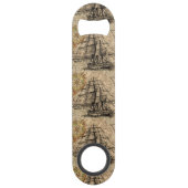 Vintage Ship And Map (Dos)