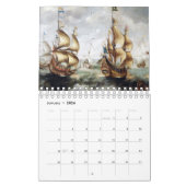 Vintage Ships Calendar Kalender (Jan 2026)