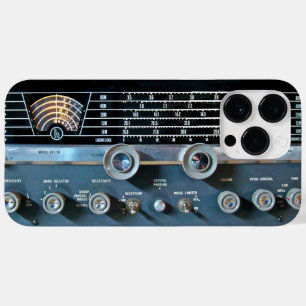 Vintage Short Wave Radio Receiver Case-Mate iPhone 14 Pro Max Hoesje