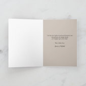 Vintage silhouette carte enfant de Noël (Intérieur)