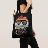 Vintage since 1966 tote bag (De près)