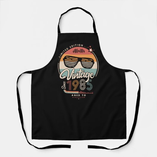 Vintage since 1985 schort (Voorkant)