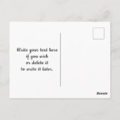 Vintage sinds - 1978 briefkaart (Achterkant)