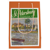 Vintage Sint-Petersburg 1926 Medium Cadeauzakje (Achterkant)