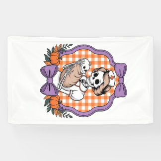 Vintage Skeleton Nurse and Baby � Cute Halloween R Spandoek