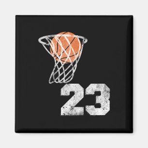 Vintage Sketll Jersey Nummer 23 Speler Nummer Magneet