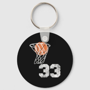 Vintage Sketll Jersey Nummer 33 Speler Nummer  Sleutelhanger