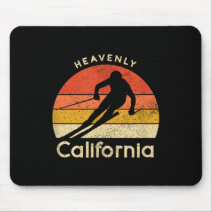 Vintage Ski Heavenly California Berg  Muismat