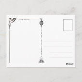 Vintage Ski Ramsau am Dachstein Briefkaart (Achterkant)